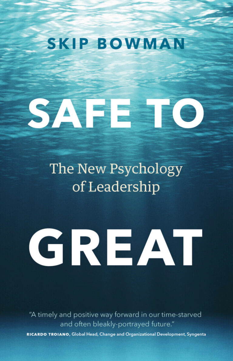 Safe to Great book written by Skip Bowman